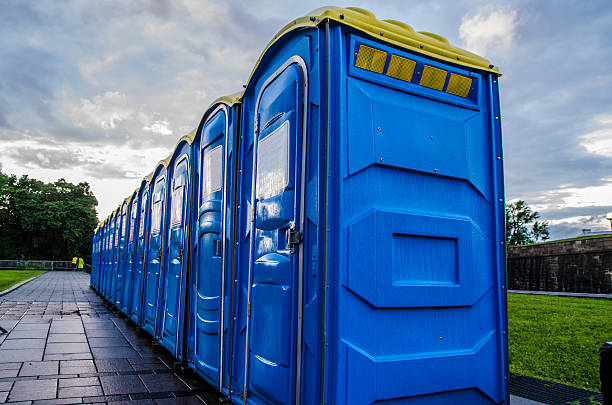 Porta potty delivery and setup in Denver, PA